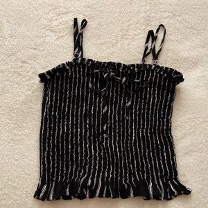 Stripped crop top